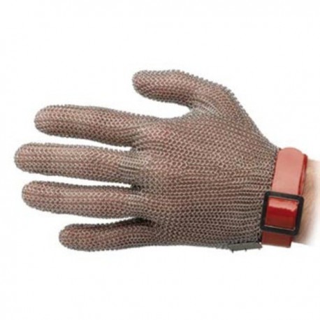 GUANTE MALLA CORREA PLASTICO T/4