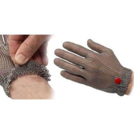 GUANTE INOX. DETECTABLE T/5