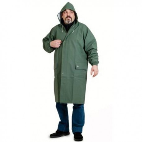 IMPERMEABLE LARGO VERDE