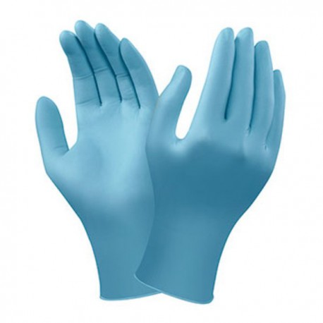BLUE NITRILE GLOVES 92-200 ANSELL 100...
