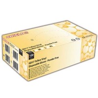YELLOW VINYL GLOVES GD17...