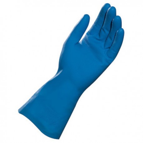 FLEECE BLAUWE NITRIL HANDSCHOENEN 475...