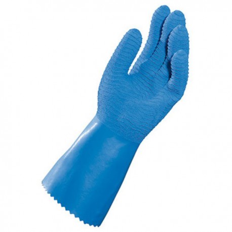 BLAUE LATEXHANDSCHUHE HARPON 326 MAP