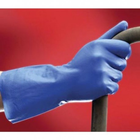 BLUE NITRILE GLOVES 0321