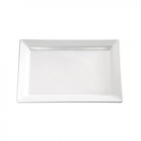 WHITE MELAMINE TRAY. 530x180x30 cm.