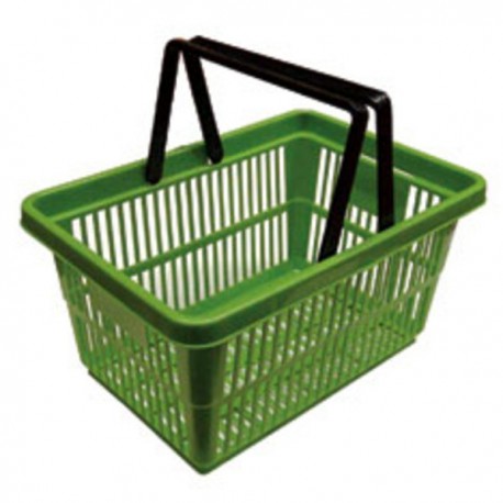 GROENE MAND MET HANDGREPEN 44x30x22...