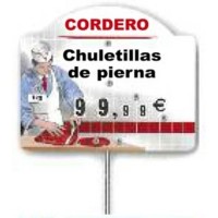 PORTA PRECIOS CARNE...
