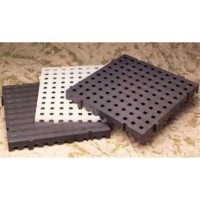 LLOSETA NEGRA 50x50x2,5 cm.