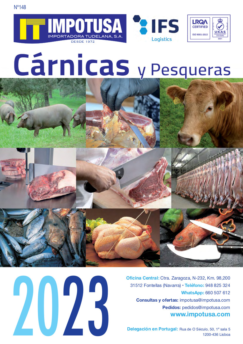 Cat&aacute;logo IMPOTUSA C&aacute;rnicas 144