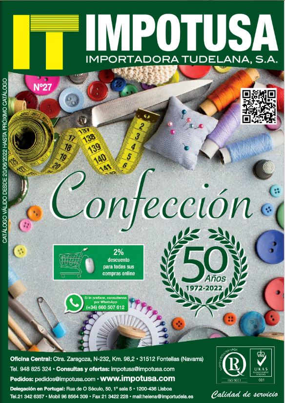 Cat&aacute;logo IMPOTUSA Confecci&oacute;n 24