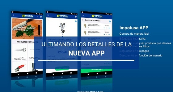Impotusa ultima los detalles de su nueva aplicación móvil