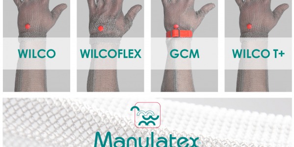 IMPOTUSA - Guantes de malla metálica Manulatex